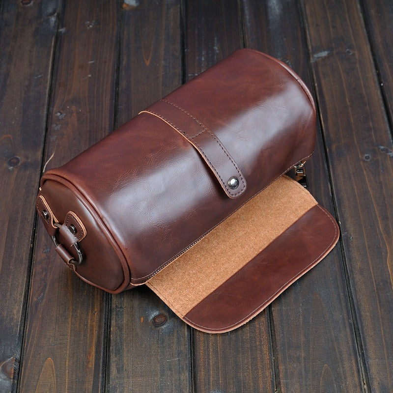 Fashionable Single Shoulder Cylinder Bag.