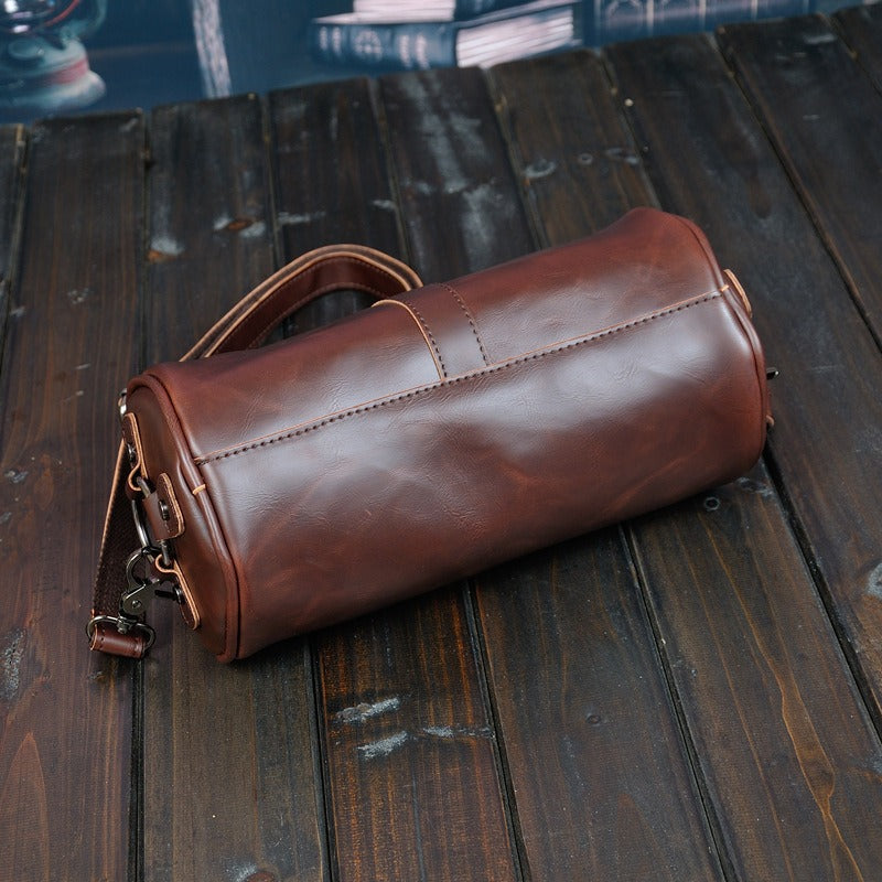 Fashionable Single Shoulder Cylinder Bag.