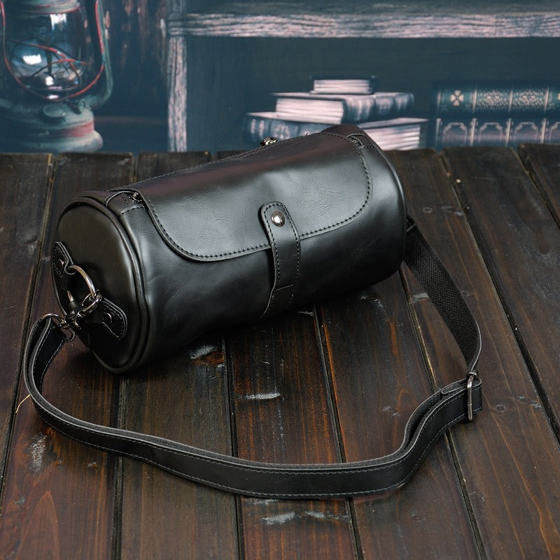 Fashionable Single Shoulder Cylinder Bag.